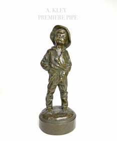 19th Century French Patinated Bronze Figural Sculpture by Louis Kley