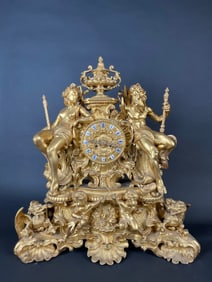 Louis Philippe Mantel Clock by Thomire Et Cie