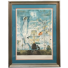 Salvador Dali (1904-1989) The Discovery of America By Christopher Columbus