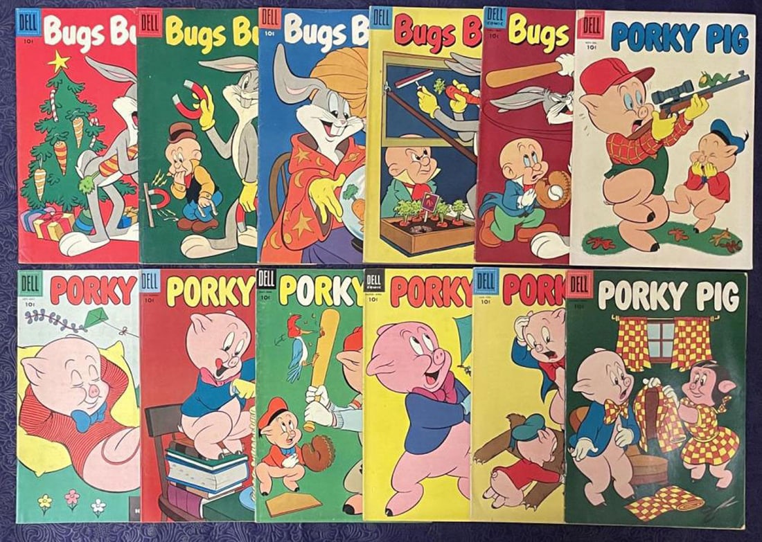 Lot of (25) Dell High Grade Mixed Comics (1 of 2)