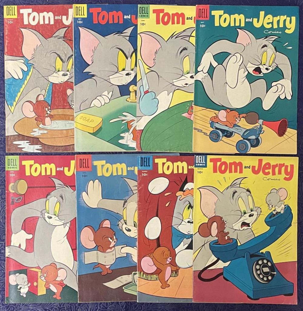 Lot of (16) Dell High Grade Tom & Jerry Comics (1 of 2)