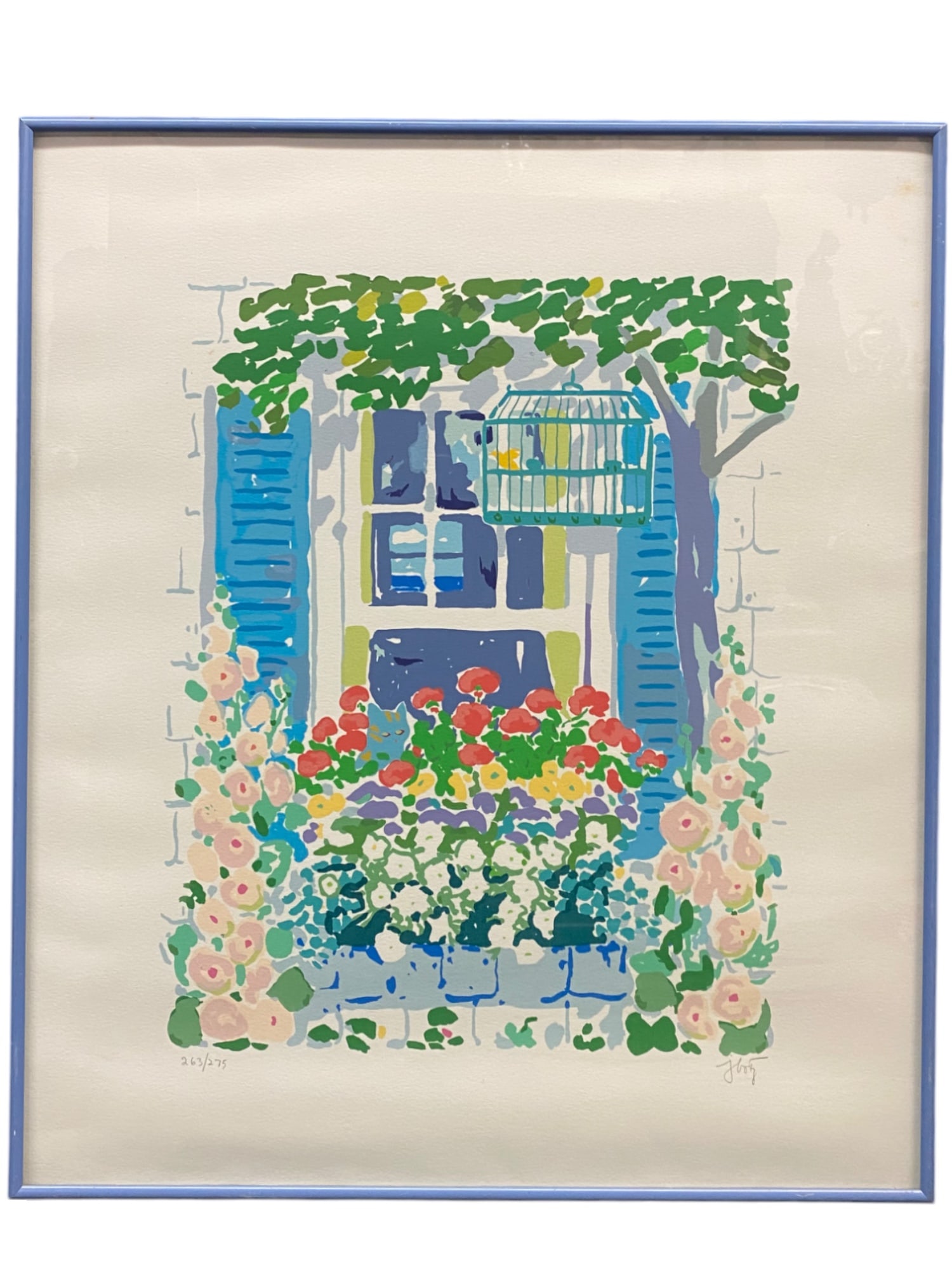 John Botz Limited Edition Lithograph: John Botz Limited Edition Lithograph. 26-1/2" x 22"