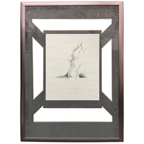 A Modern Drawing Study of a Torso