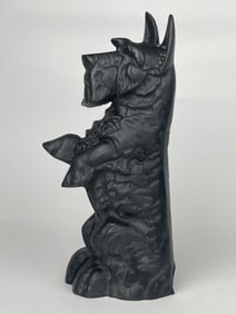 A Standing Scottish Terrier Cast Iron Doorstop