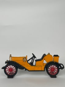 1900’s Cast Iron Orange Car Doorstop