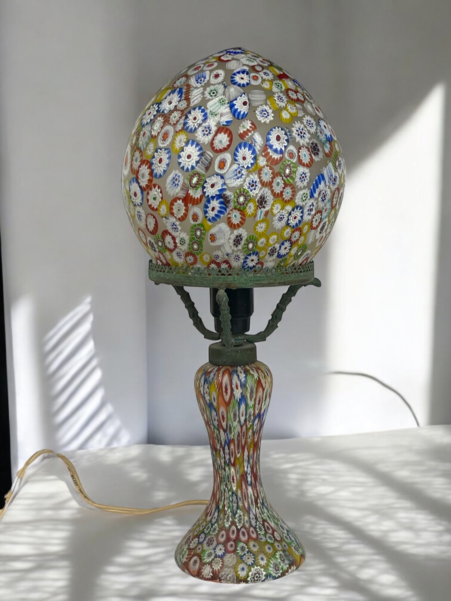 A Large Italian Millefiori Lamp (1 of 8)