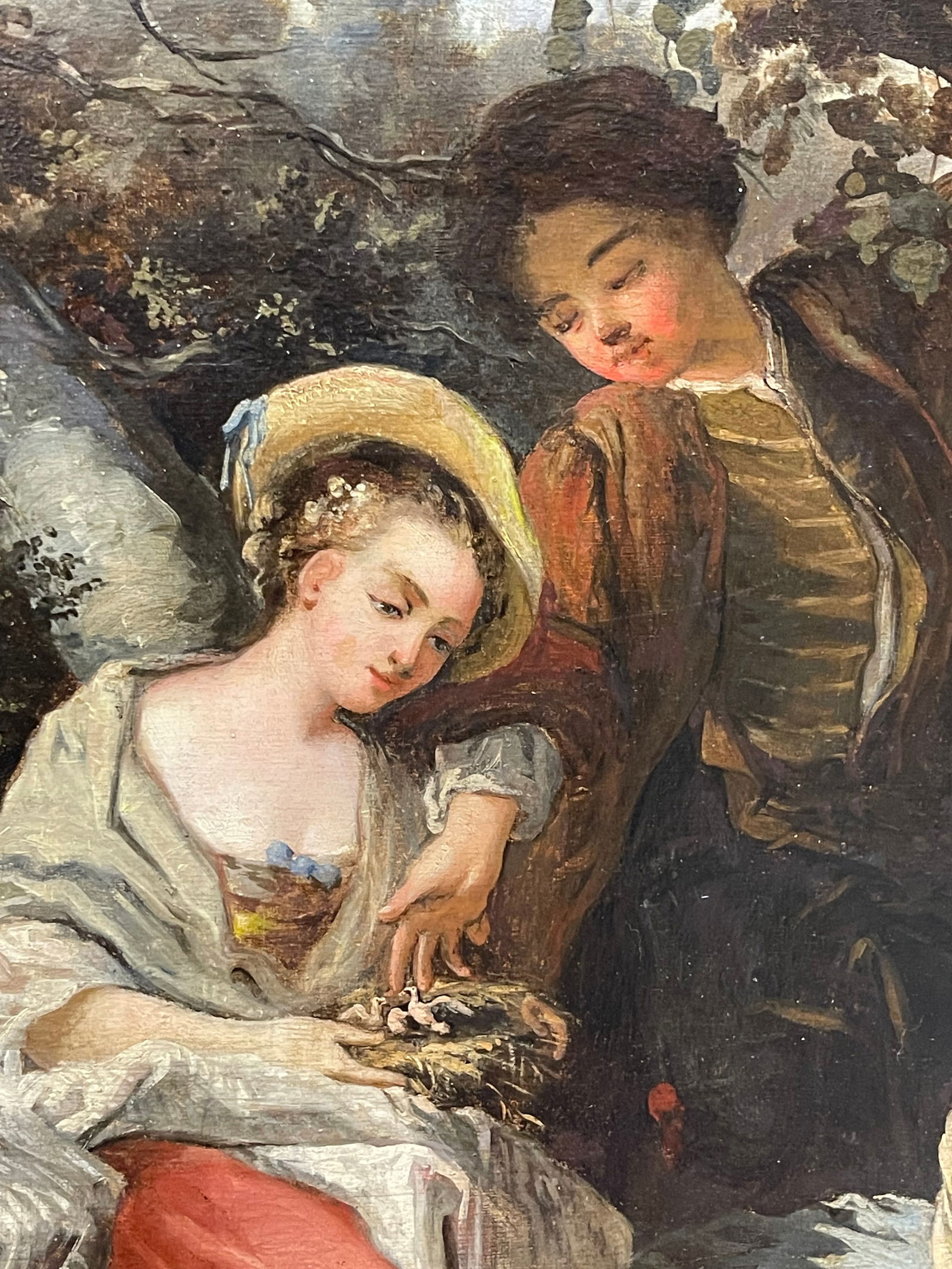 A 19th Century French Oil on Canvas Painting - 2