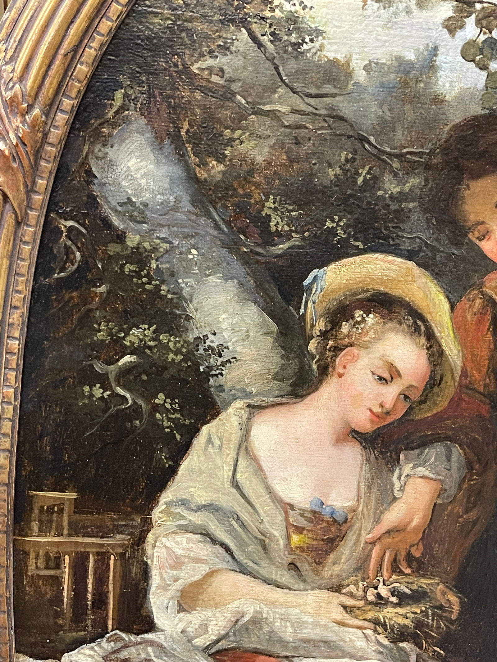 A 19th Century French Oil on Canvas Painting - 7