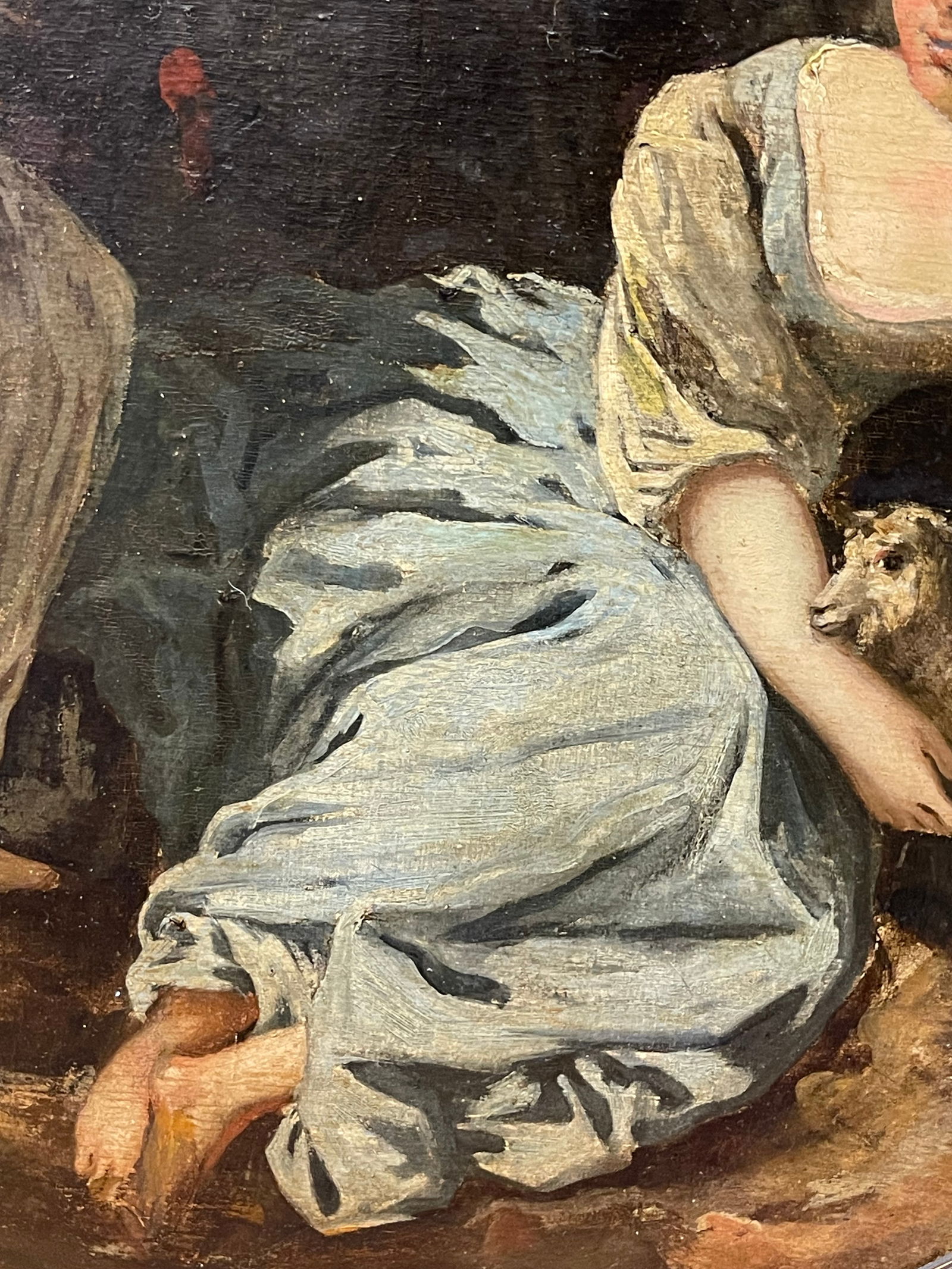 A 19th Century French Oil on Canvas Painting - 9