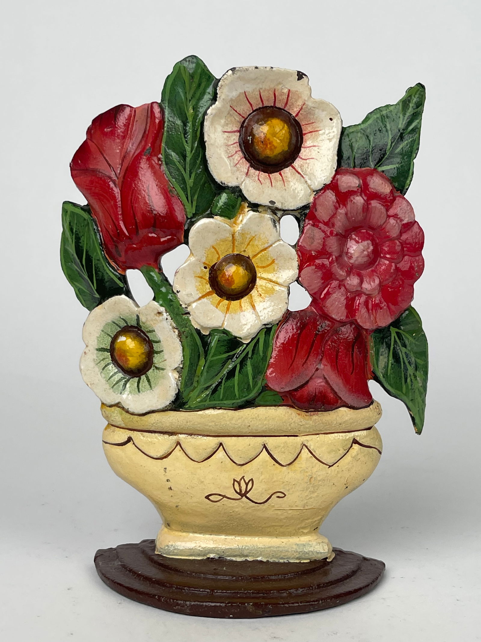 Bouquet Flower Cast Iron Door Stop (1 of 4)