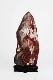 An Attractive & Rare Chinese Chrysanthemum Flower Stone