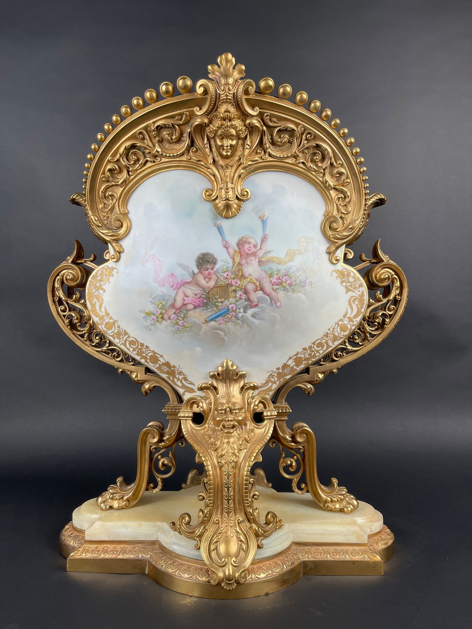 Magnificent & Rare 19th Century French Ormolu Mounted Sevres Porcelain Jardiniere - 14