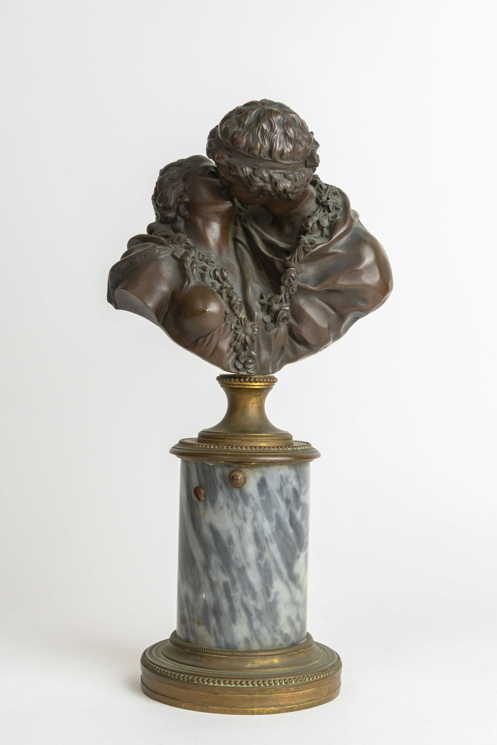 Le Baiser Donné (The Kiss Given) Jean-Antoine Houdon (1741-1828) (1 of 8)