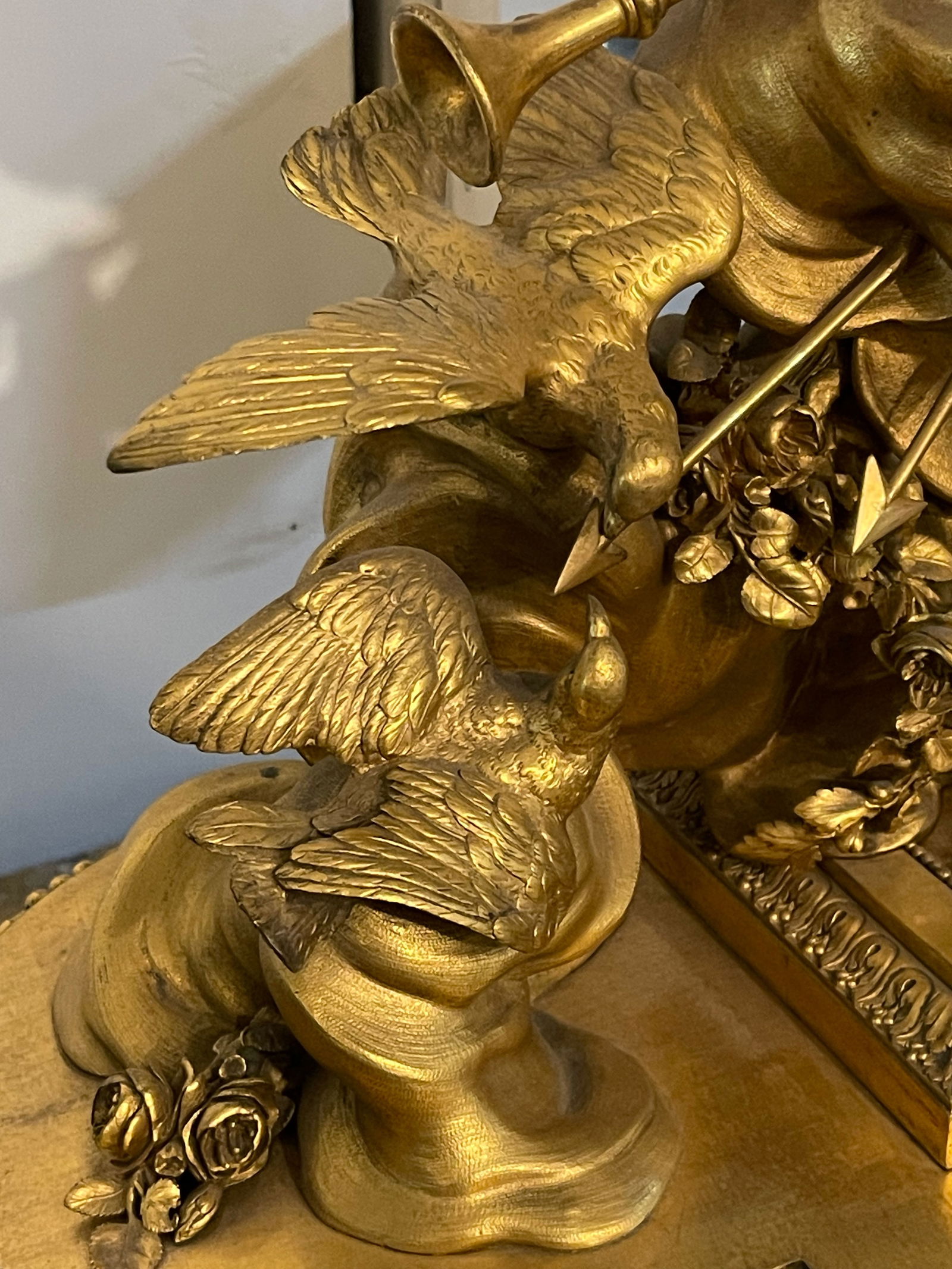 A French Large Gilt Bronze Mantel Clock. By FERDINAND BERTHOUD - 3