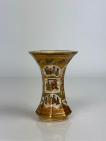 19th Century Japanese Satsuma Porcelain Miniature Vase