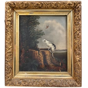 Oil on Canvas Painting After William Holbrook Beard