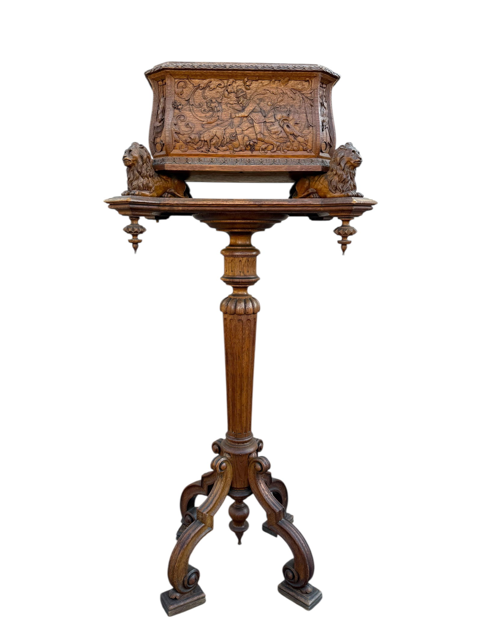 An 18th century English Hand Carved Jardiniere (1 of 16)