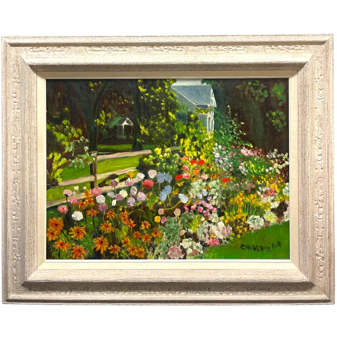 Oil on Canvas Landscape Painting (1 of 9)