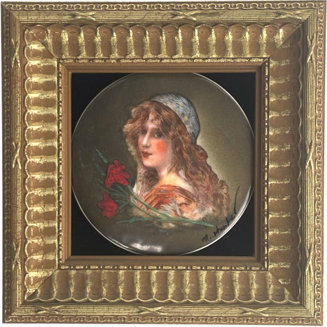 A Royal Vienna Style Porcelain Plaque (1 of 9)