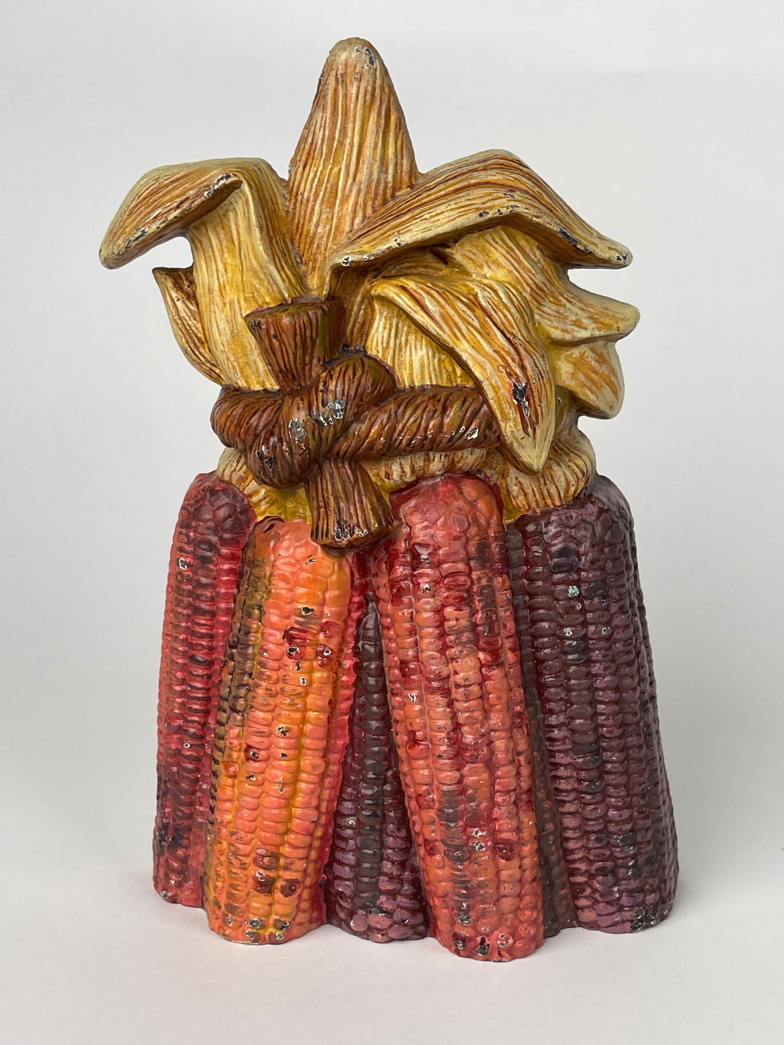 A Cast Iron Doorstop of a Handful of Flint Corn (1 of 5)