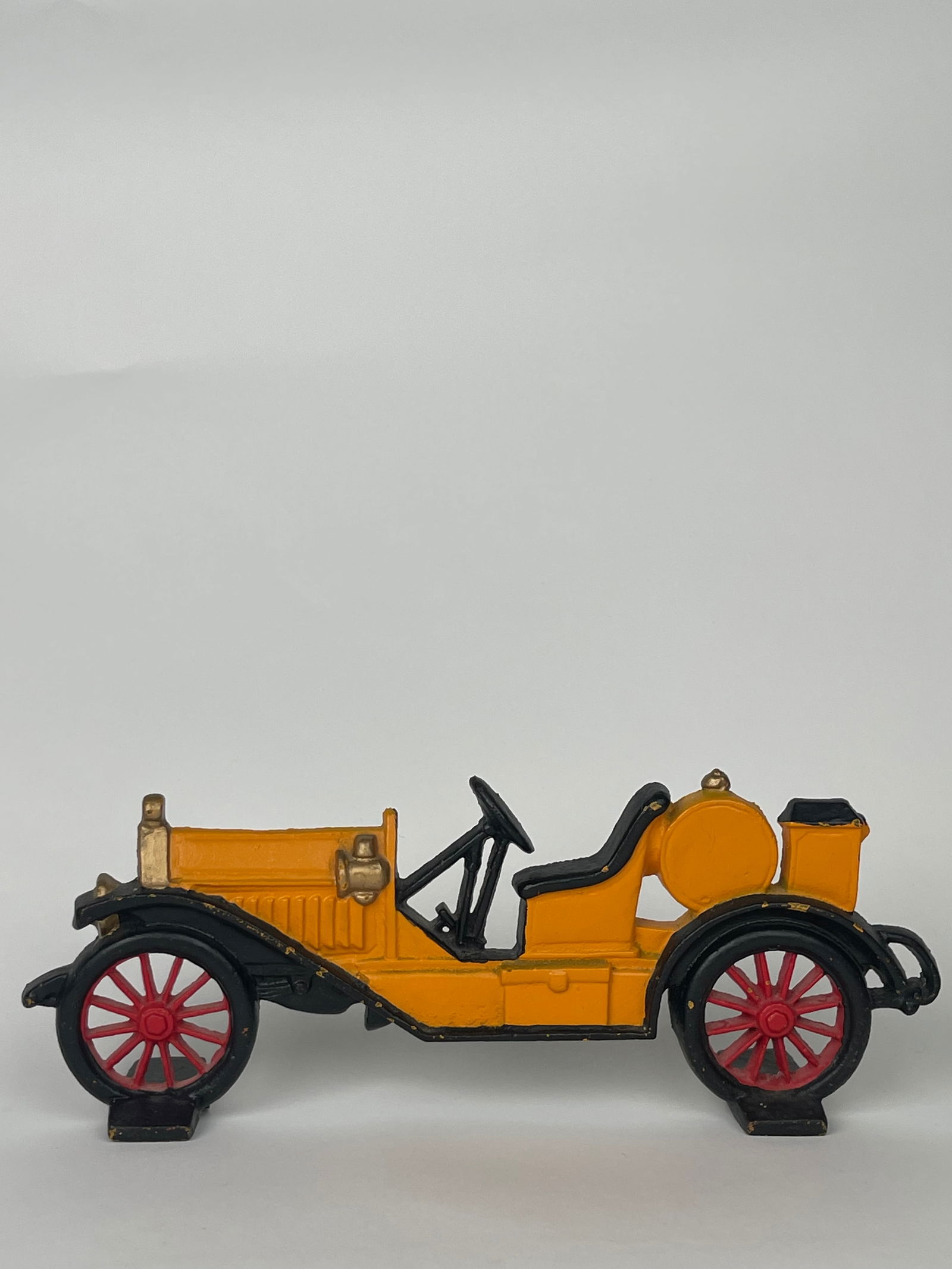 1900’s Cast Iron Orange Car Doorstop (1 of 5)