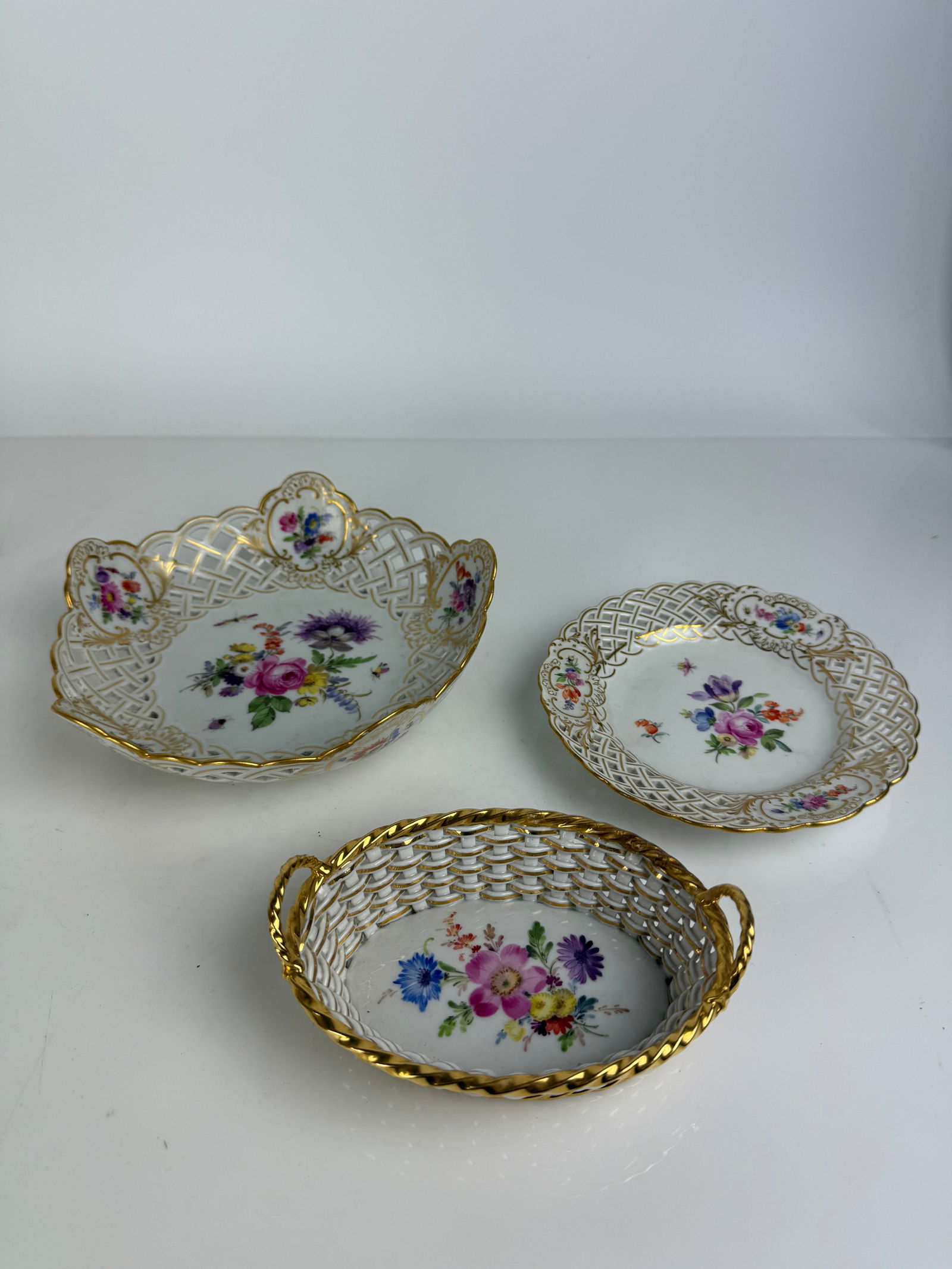 19th Century Meissen Hand Painted Dishes (1 of 5)