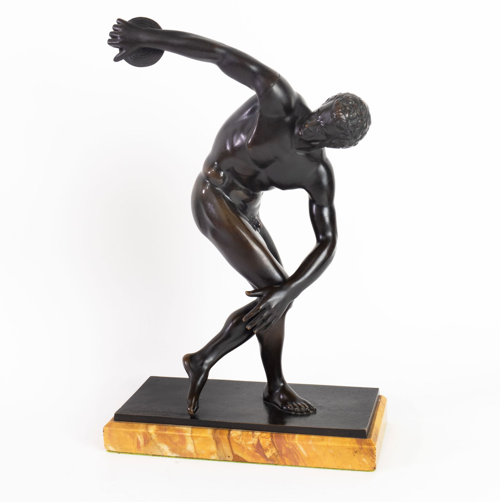 A 19th C. German Patinated Bronze Figural Sculpture (1 of 8)