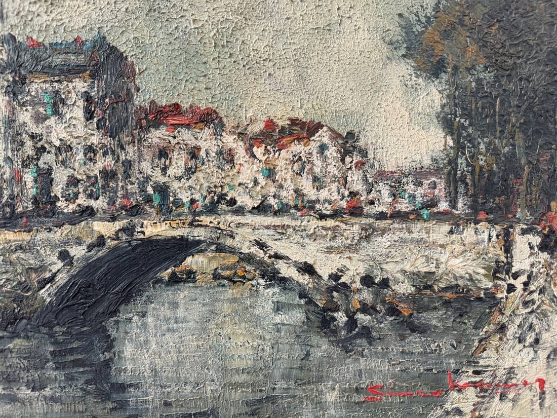 Bridge View, Simon Kramer (1940-2015) - 2