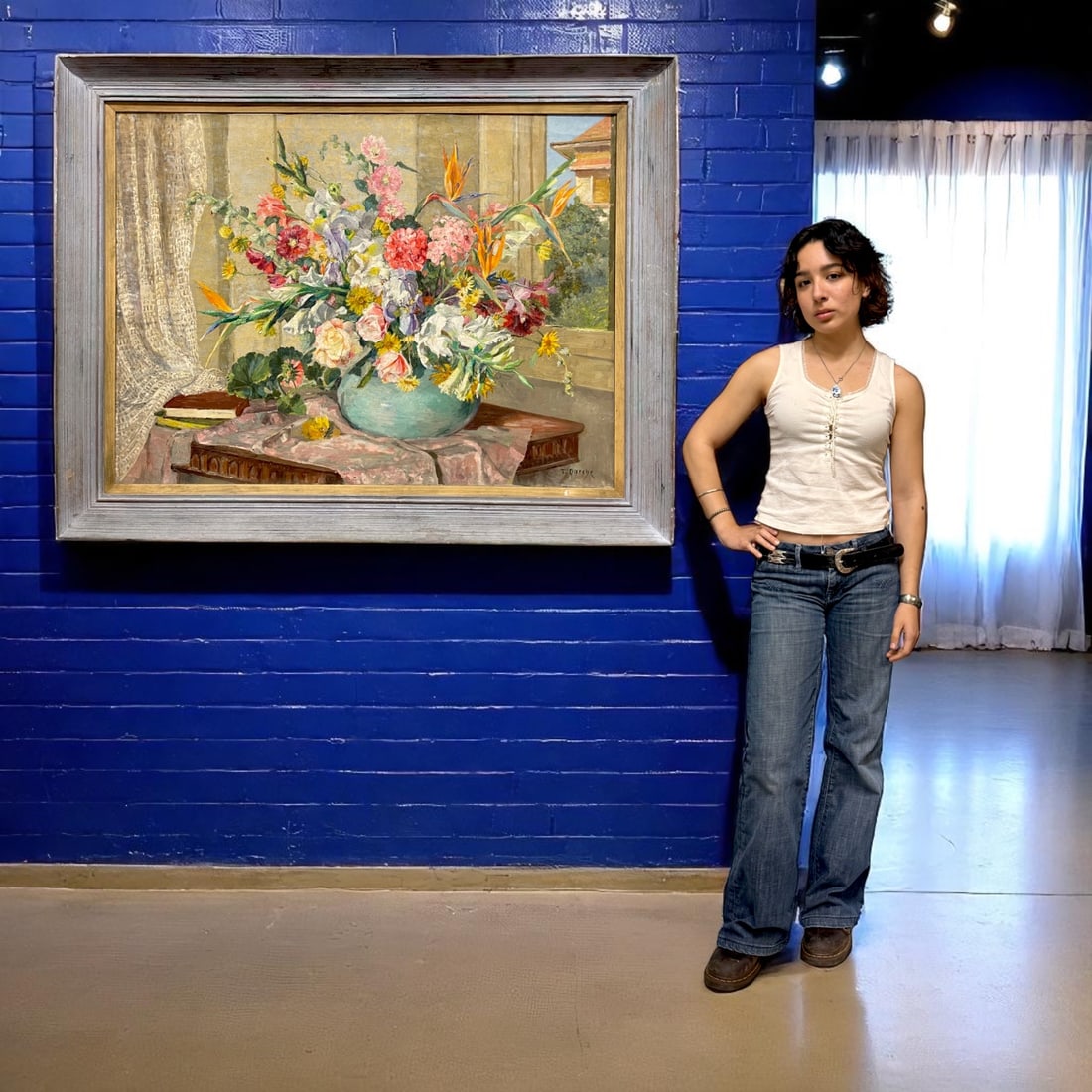 Charlotte Therese Darche (1892-1976): Charlotte Therese Darche (1892-1976). 47” x 37”