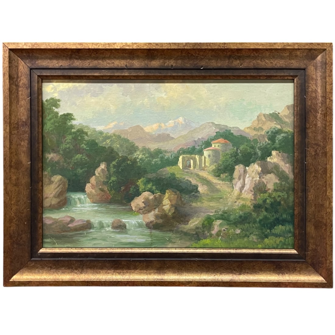 A French Oil on Board Landscape Painting (1 of 7)