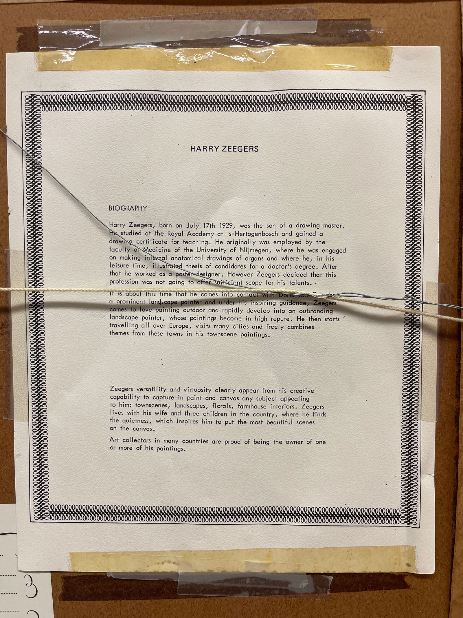 MargaHarry Zeegers (1929-1995) - 8