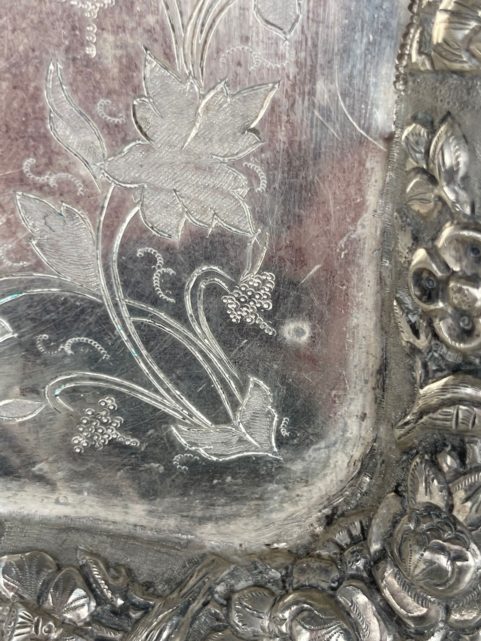 A Persian 84 Silver Tray - 10