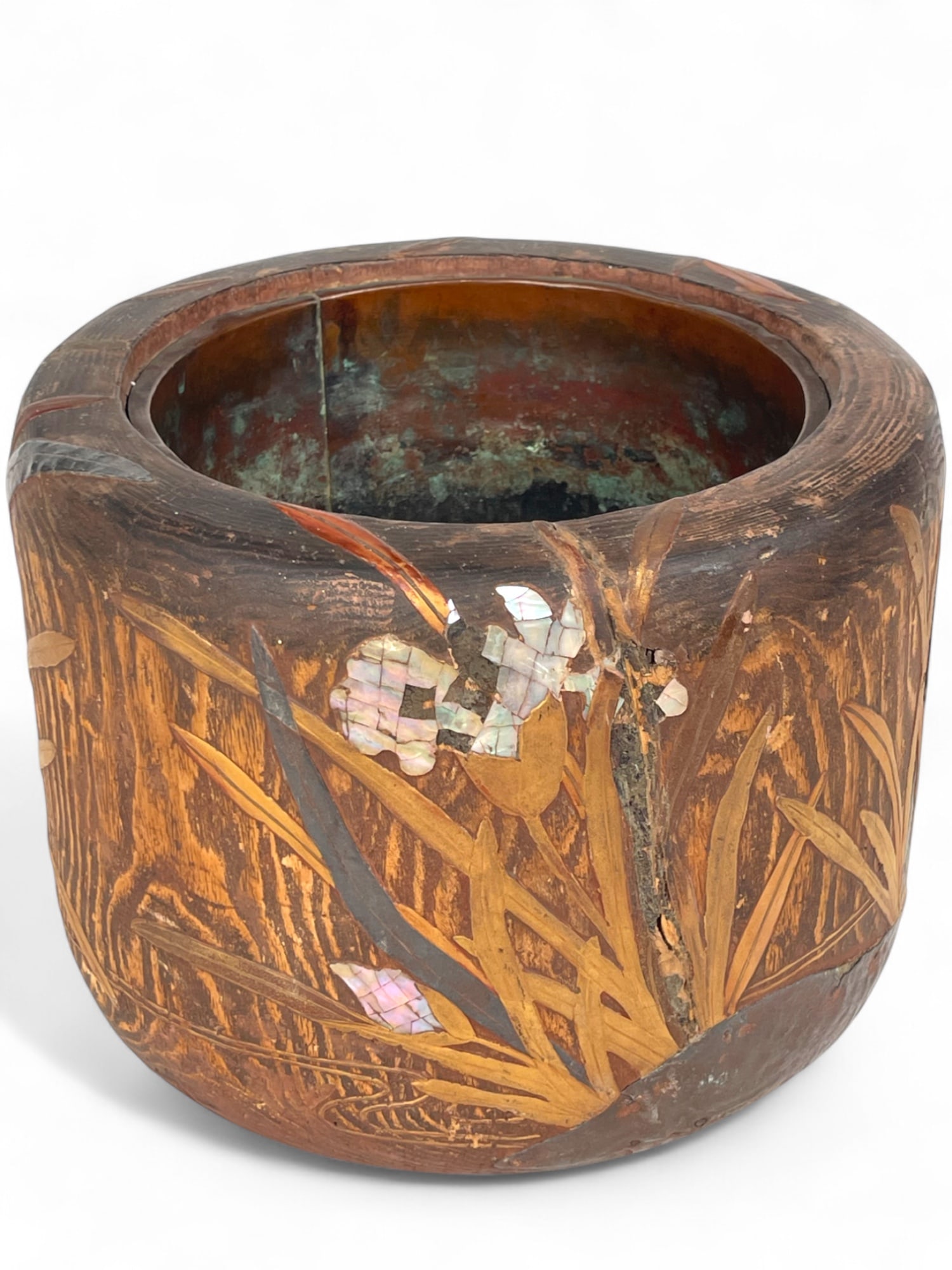 A Japanese Meiji Wood Planter - 2