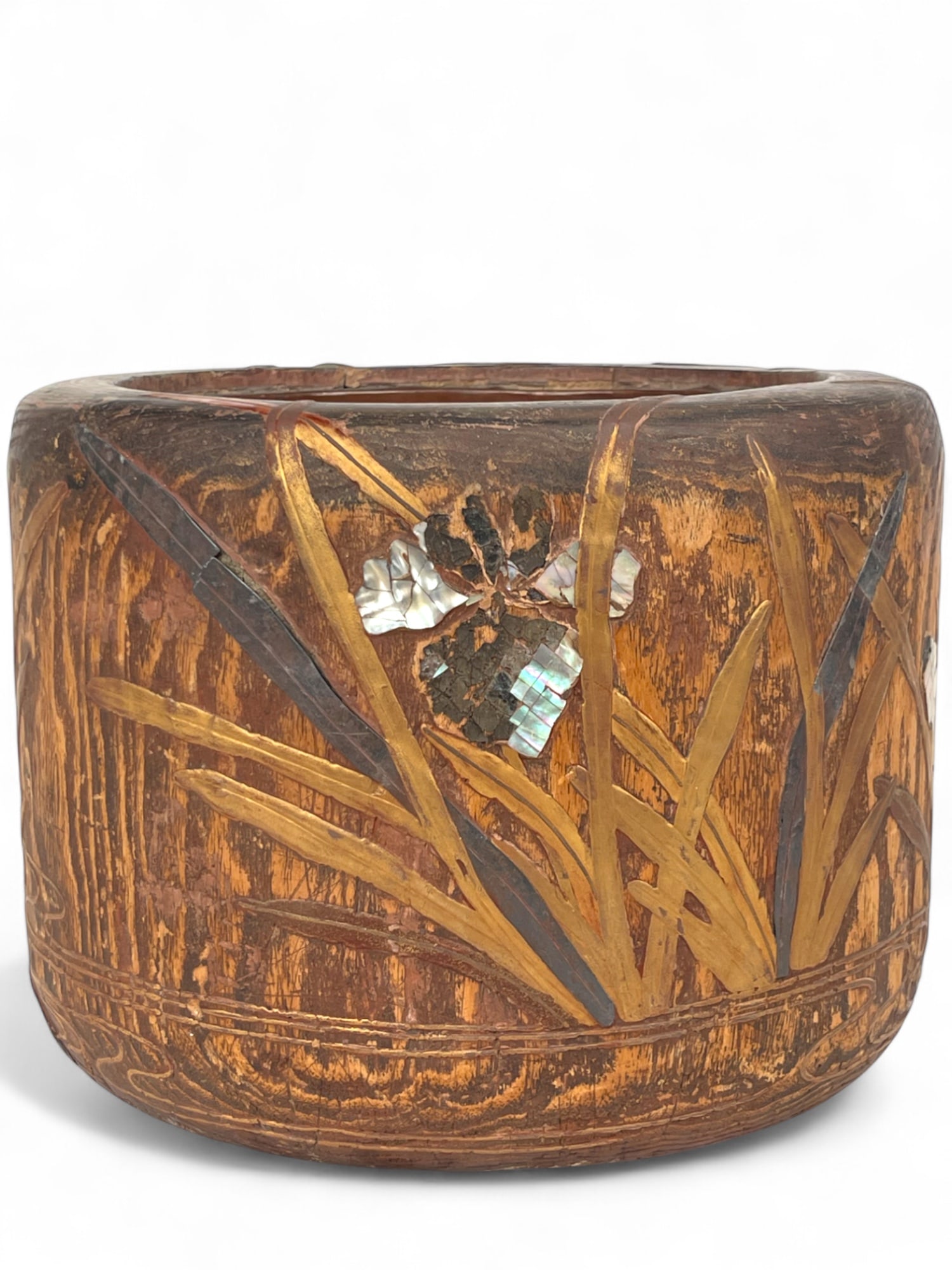 A Japanese Meiji Wood Planter - 4