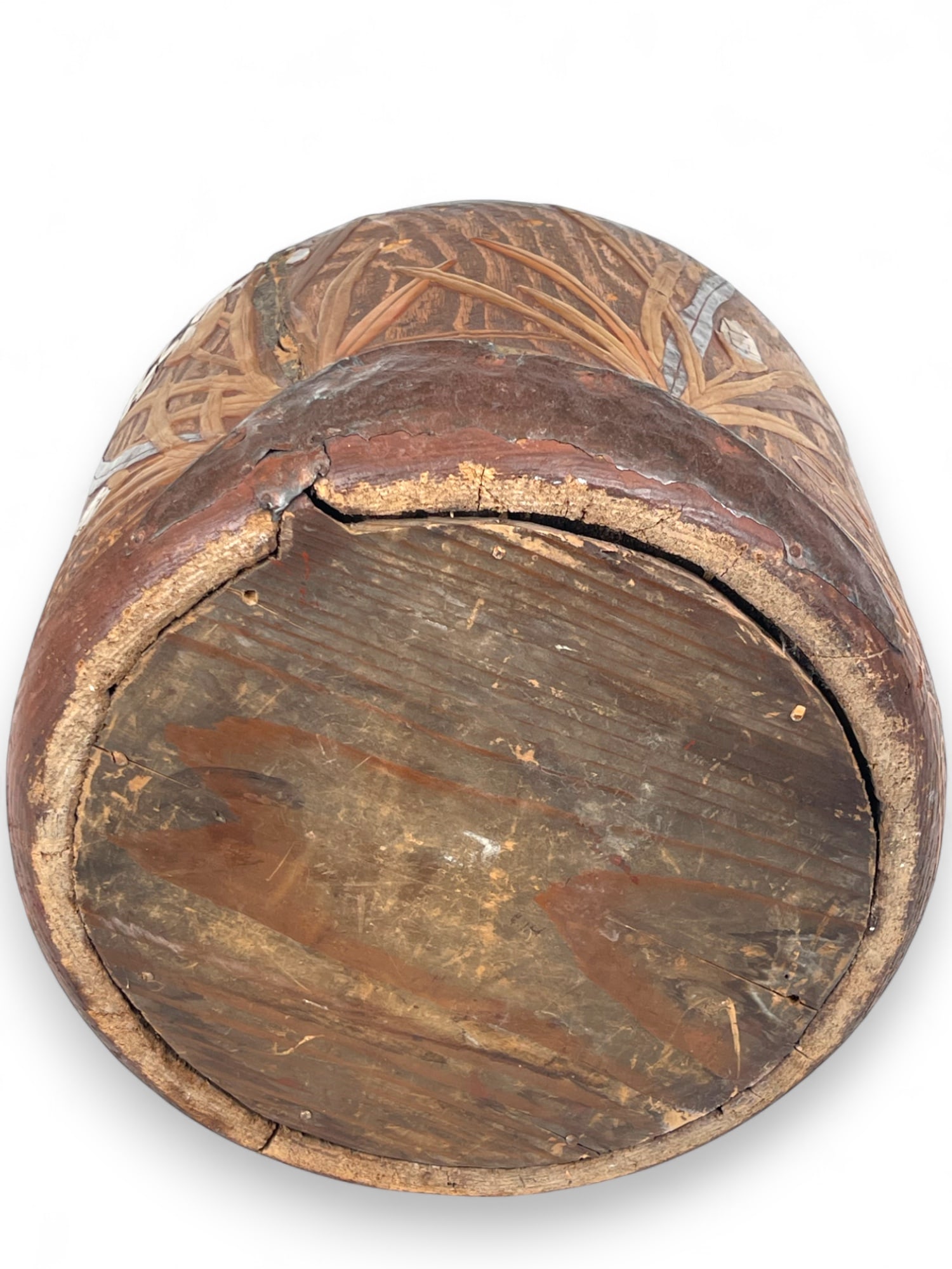 A Japanese Meiji Wood Planter - 9