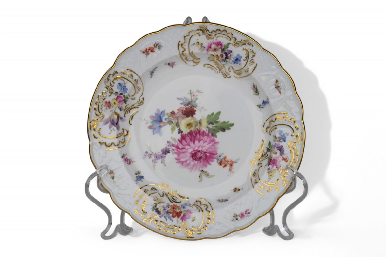 A Meissen Hand Painted Serving Plate (1 of 5)