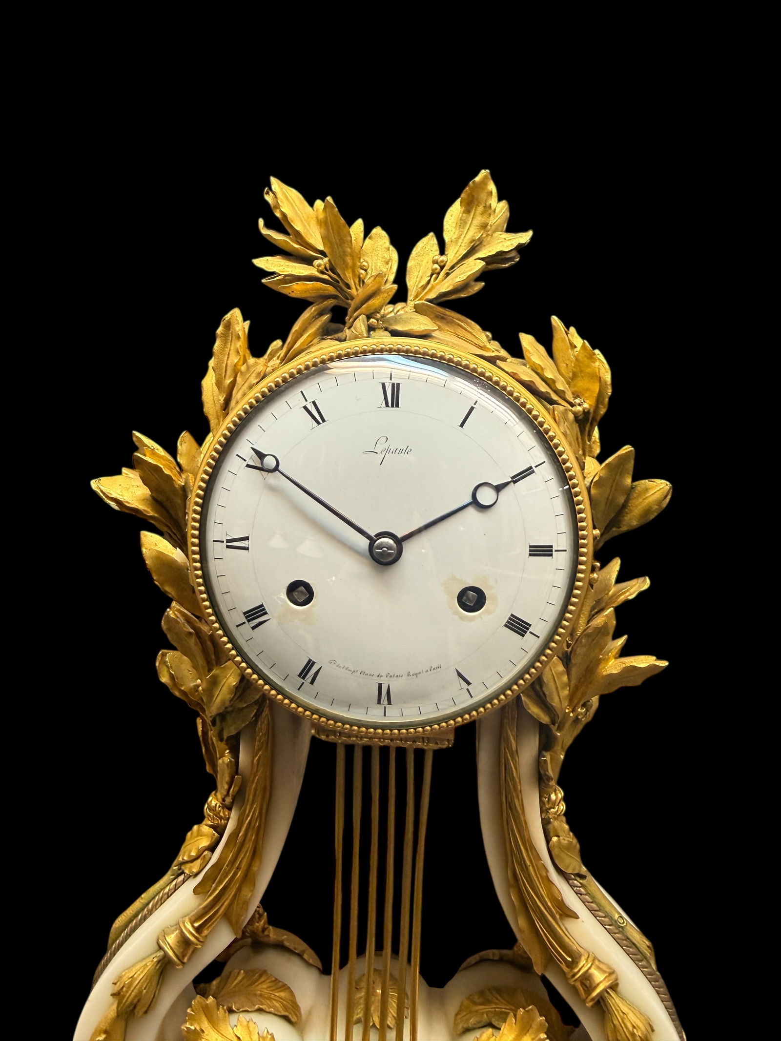 An Ormolu Mounted Marble Clock By Jean Joseph Lepante - 2