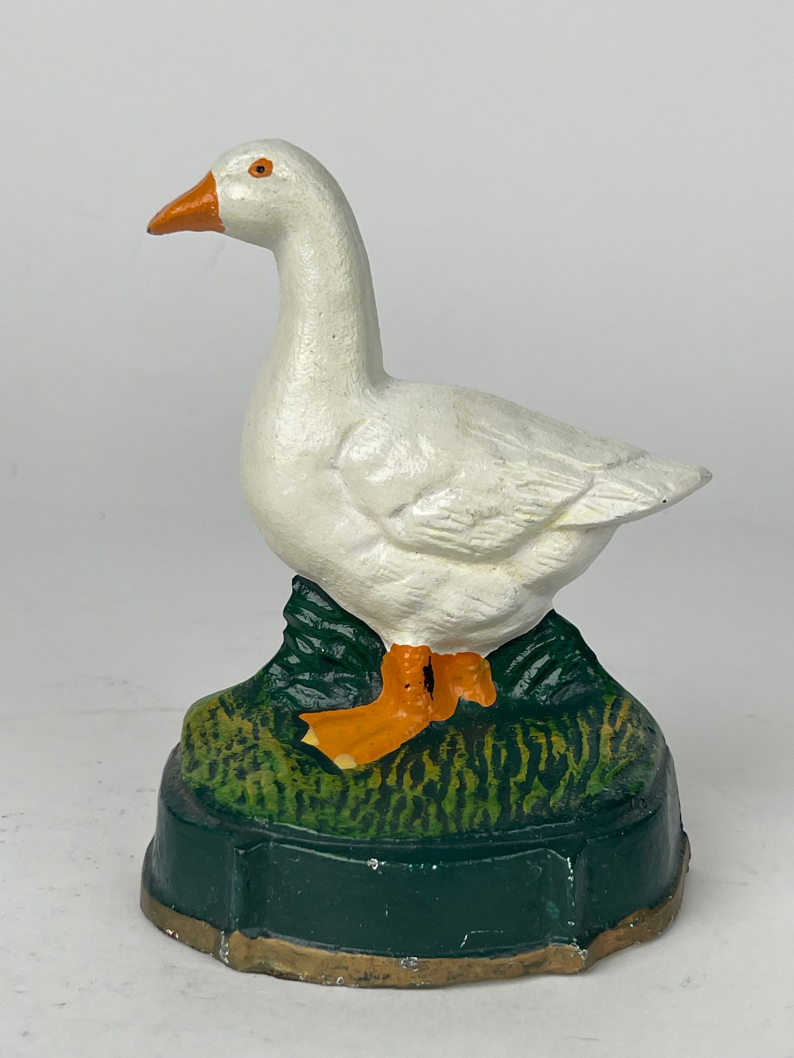 A Standing Duck Cast Iron Door Stop (1 of 4)