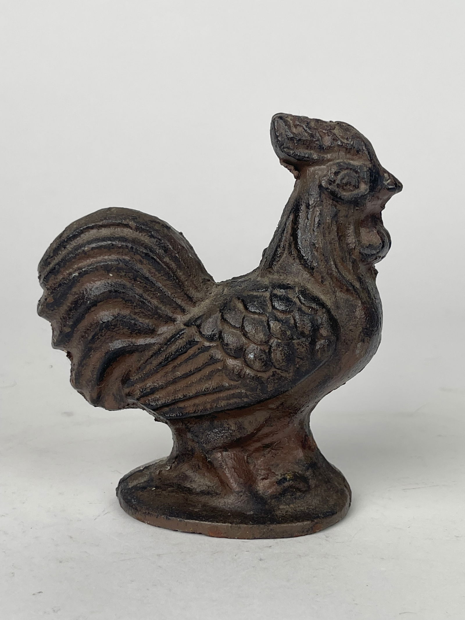 A Rooster Cast Iron Door Stop - 2
