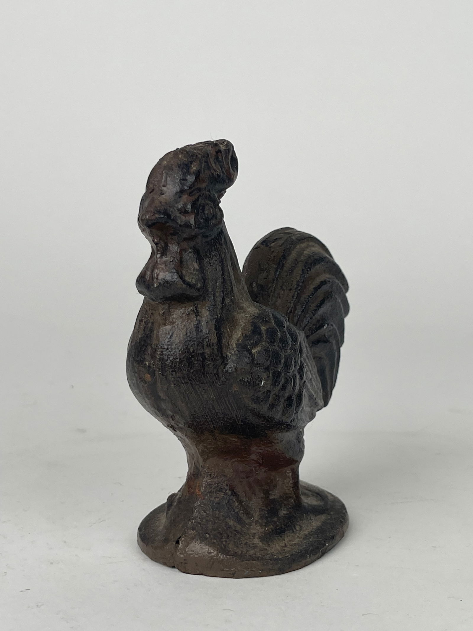 A Rooster Cast Iron Door Stop - 3