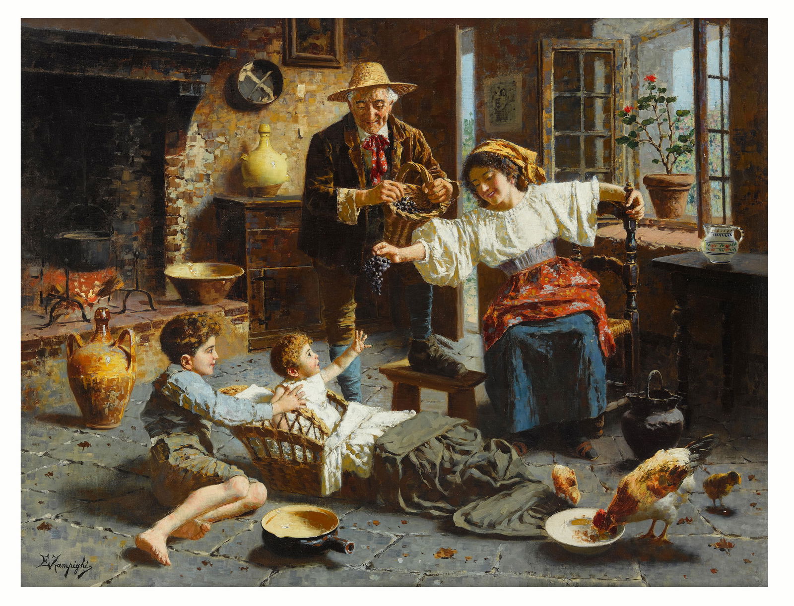 Eugenio Zampighi (Italian, 1859-1944) (1 of 7)