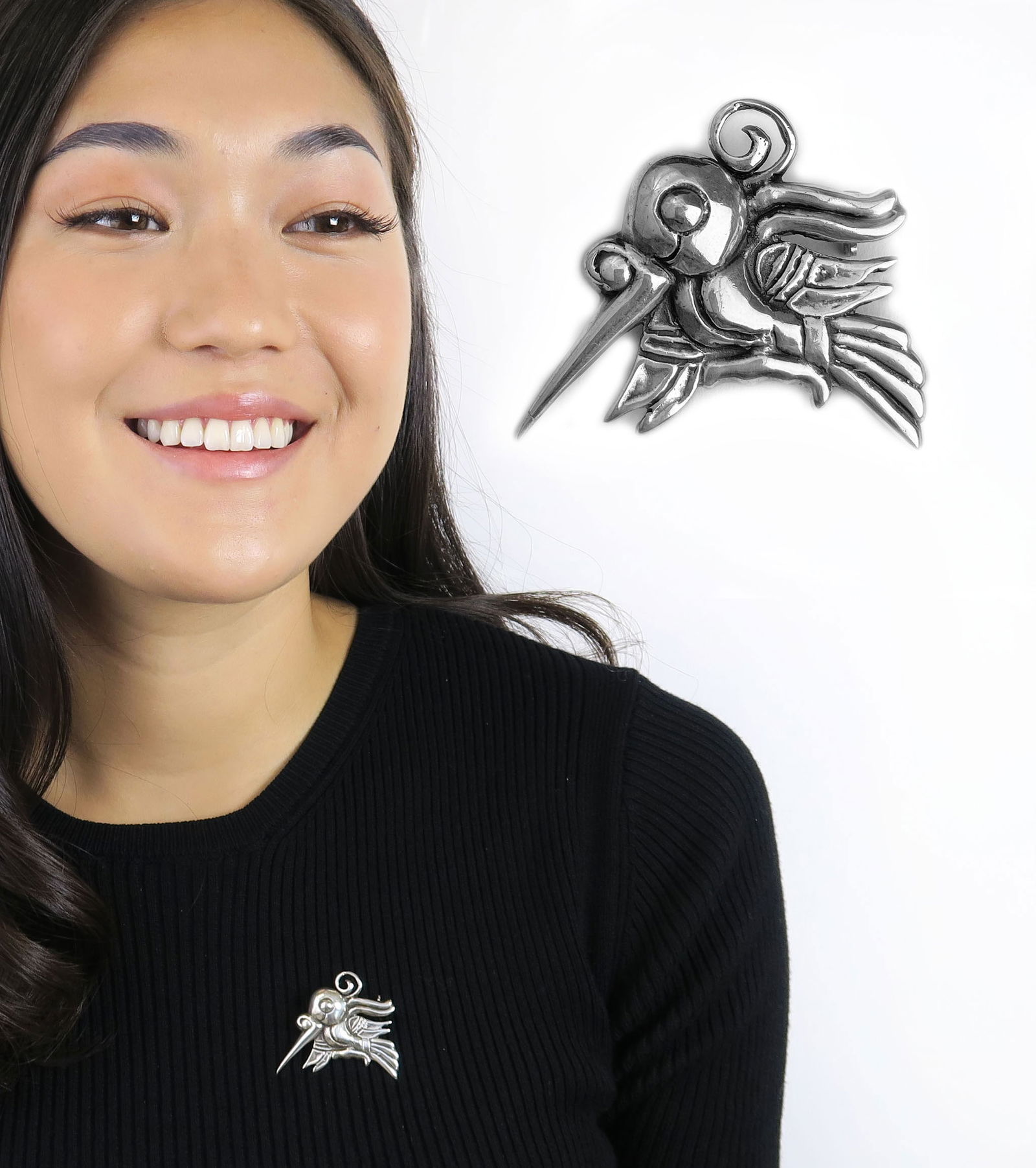 A William Spratling Sterling silver Brooch (1 of 2)