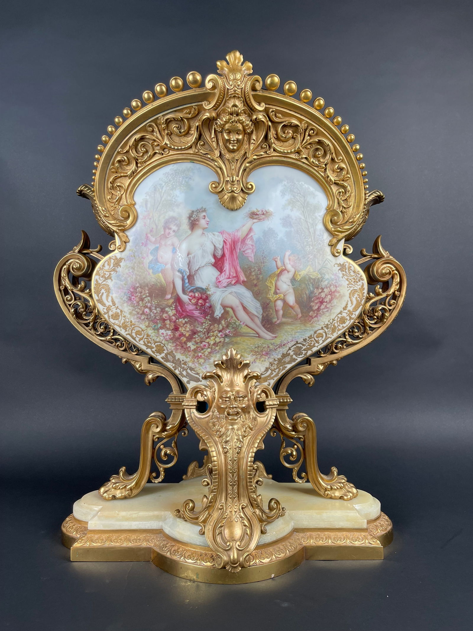 Magnificent & Rare 19th Century French Ormolu Mounted Sevres Porcelain Jardiniere (1 of 17)
