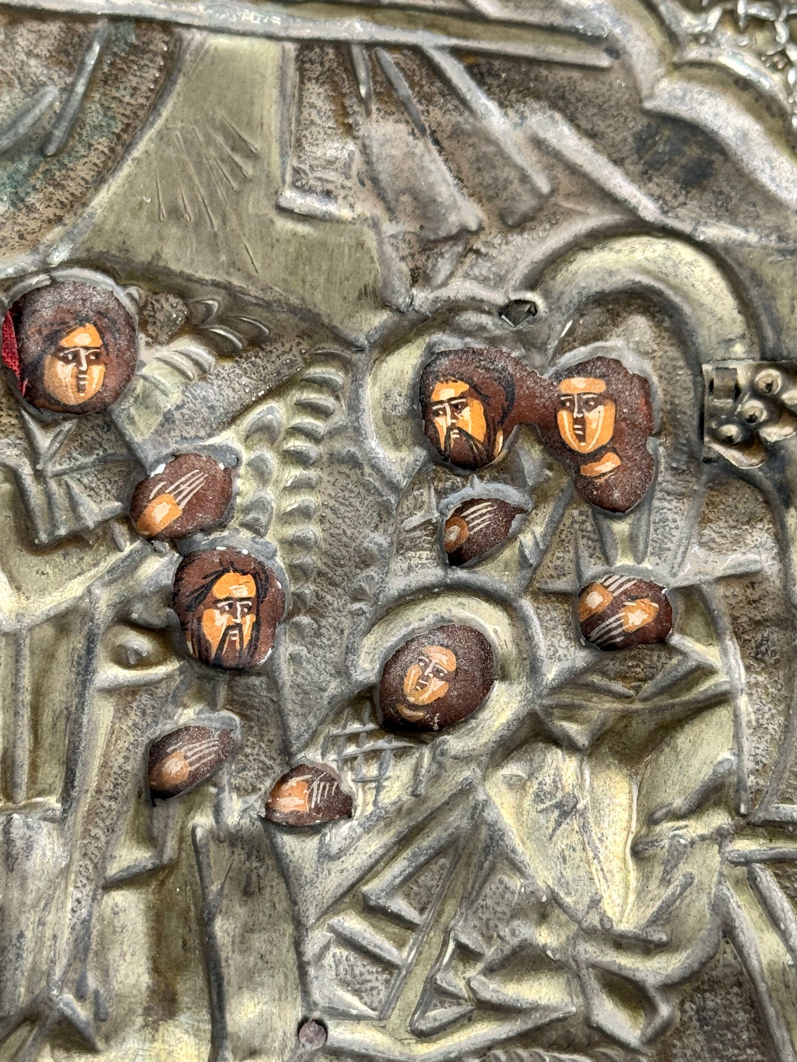 19th Century Russian Bronze Icon - 2