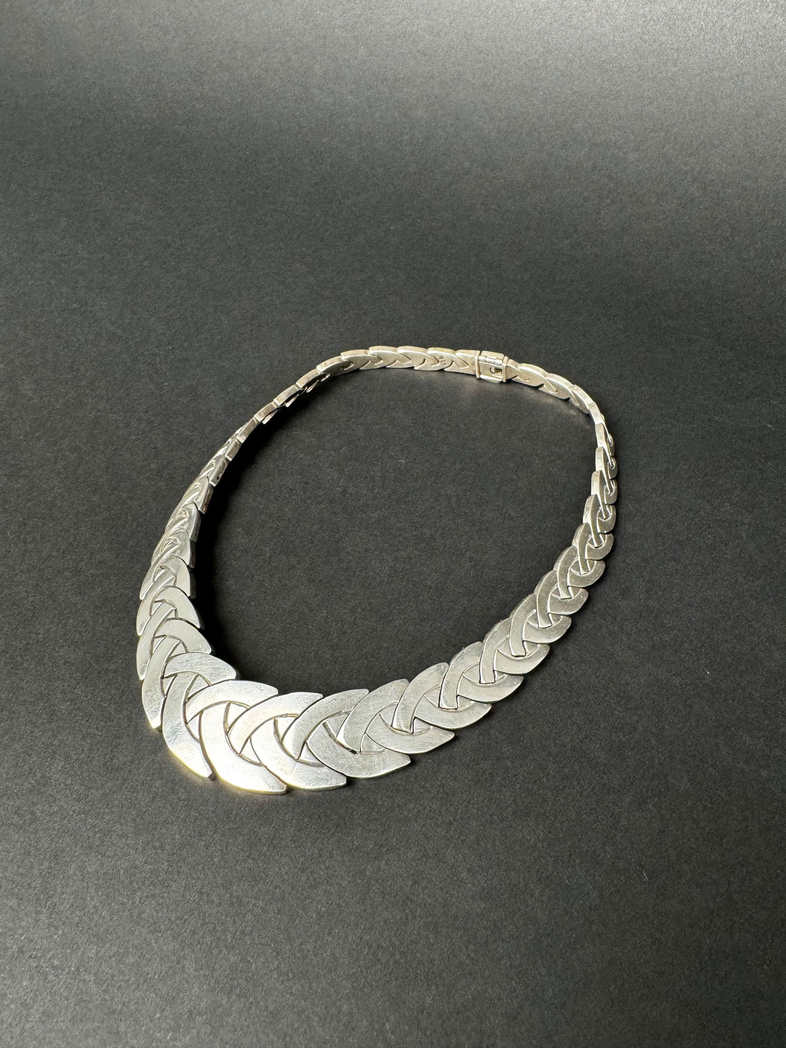 Sterling Silver Necklace, Mexico, 20th Century (1 of 8)