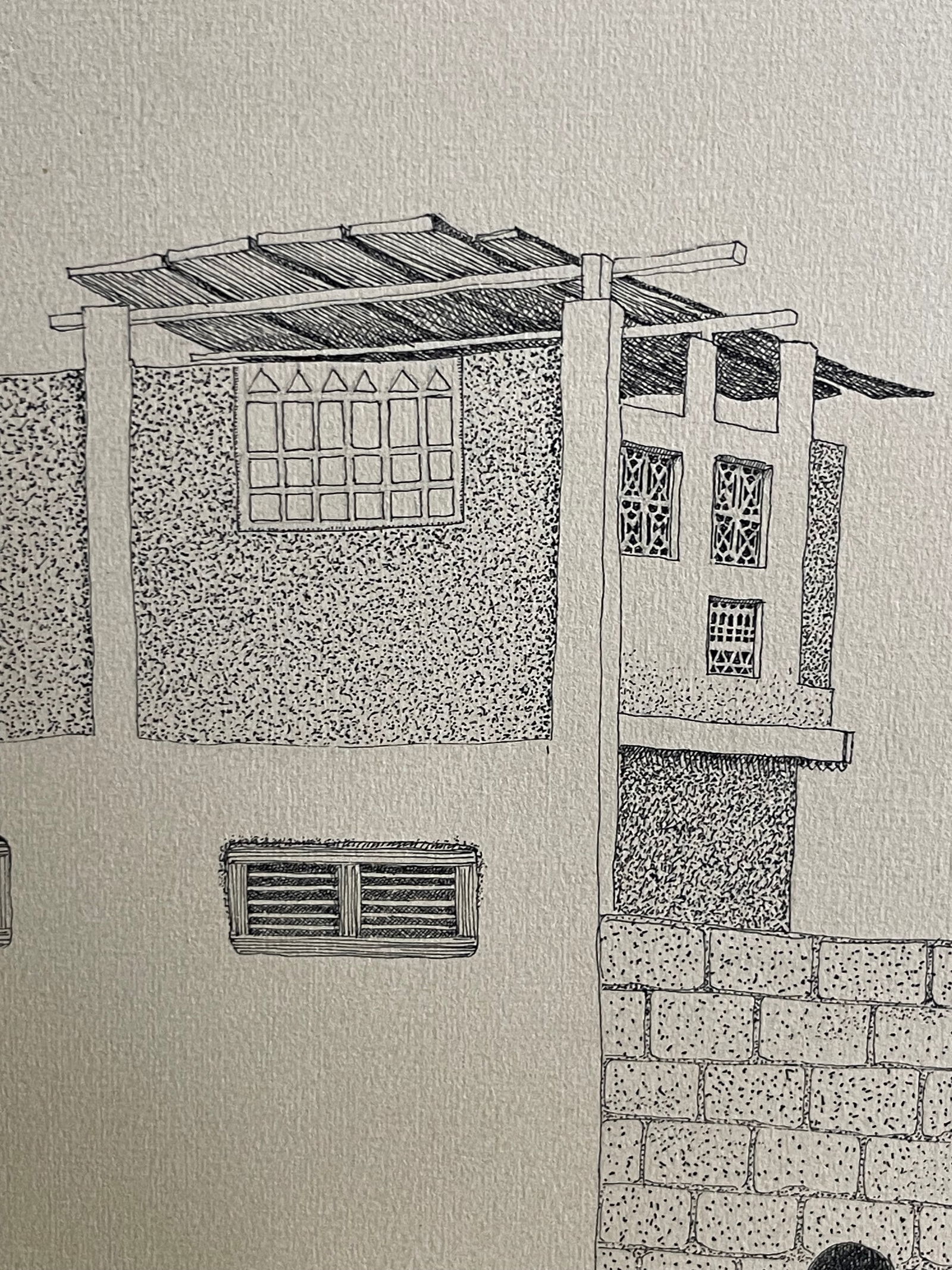 A Lithograph Print on Paper By V. Nath - 6