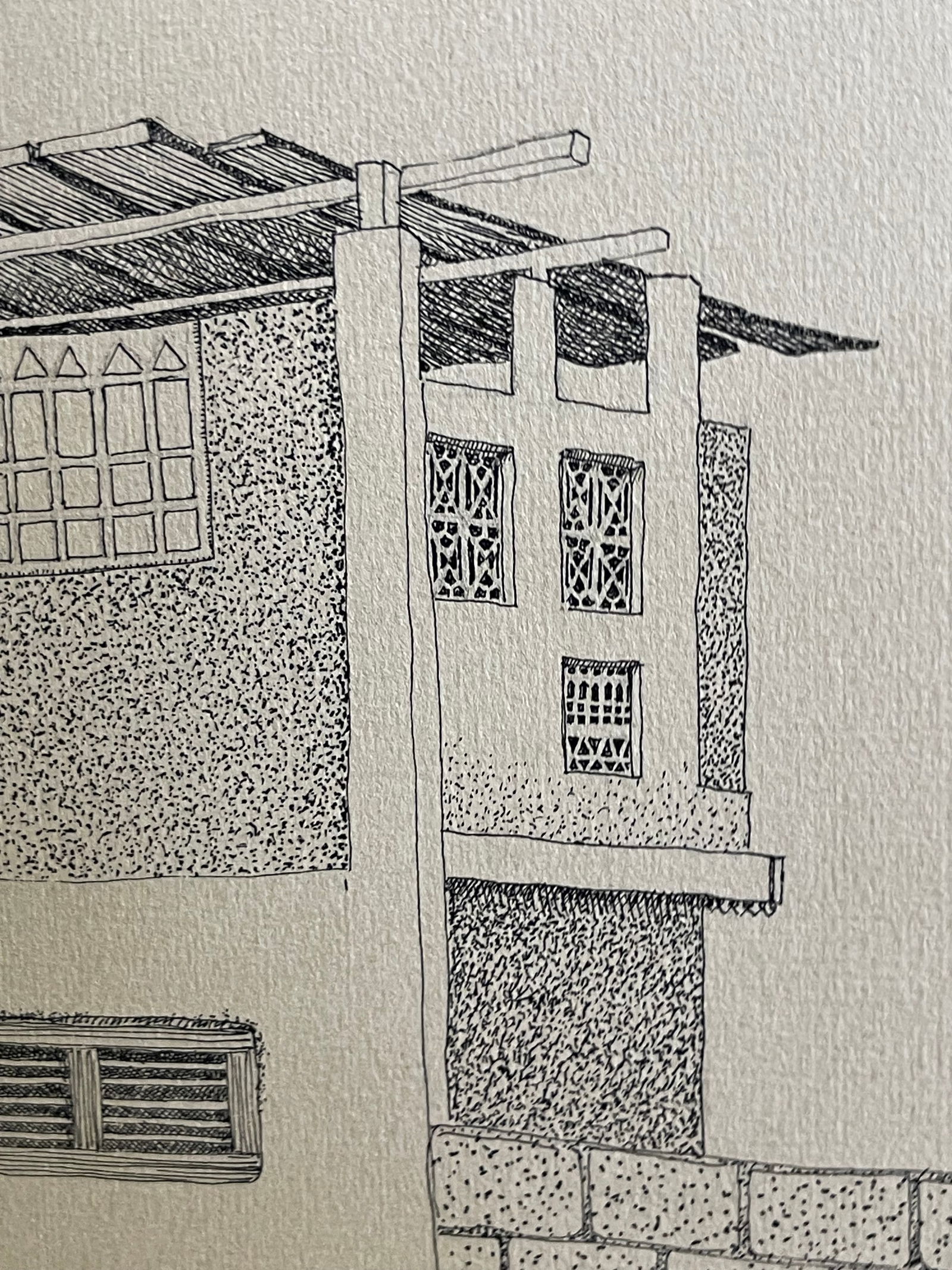 A Lithograph Print on Paper By V. Nath - 7