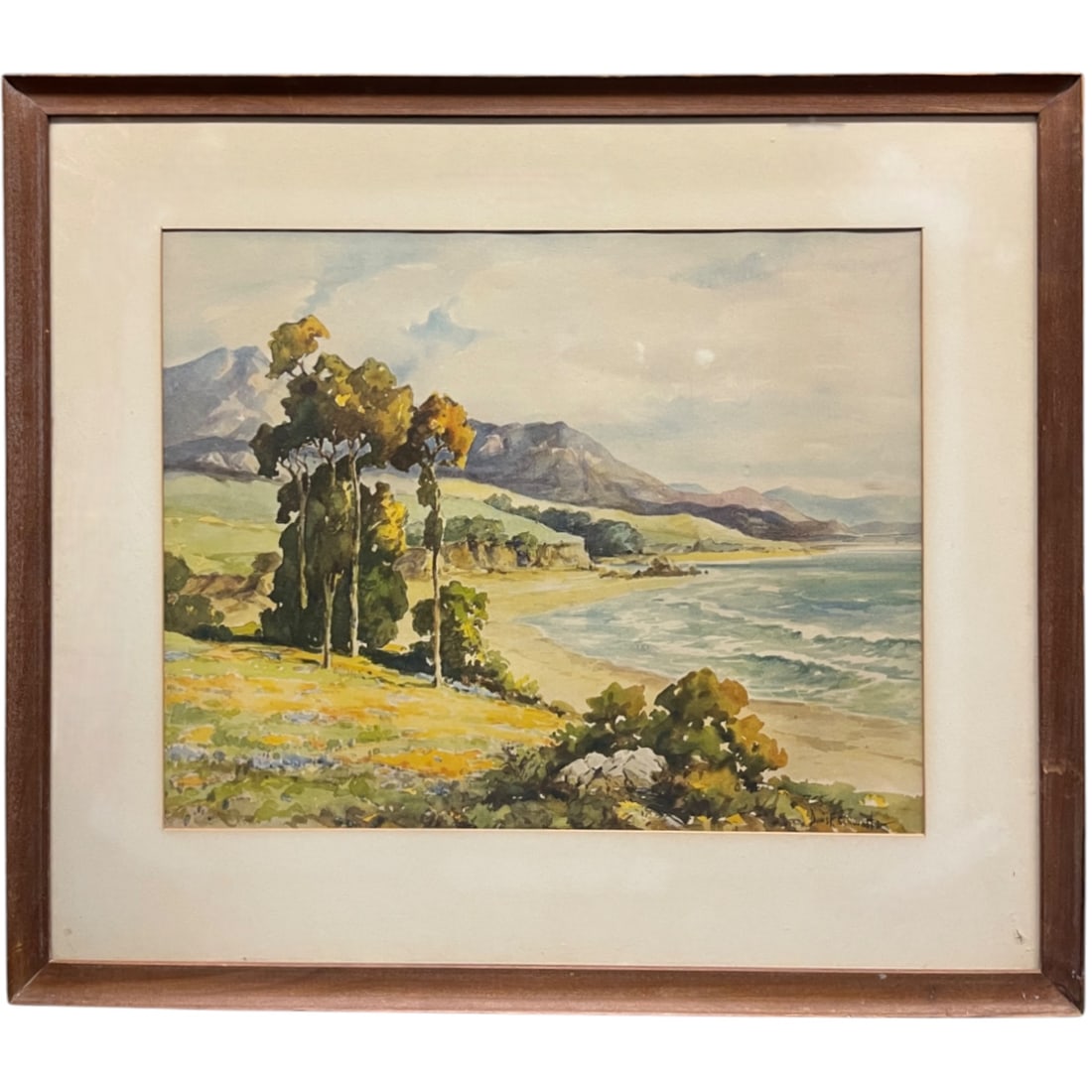 Davis Francis Schwartz (American, 1879-1969): Davis Francis Schwartz (American, 1879-1969). Frame: 27-1/2” x 24”