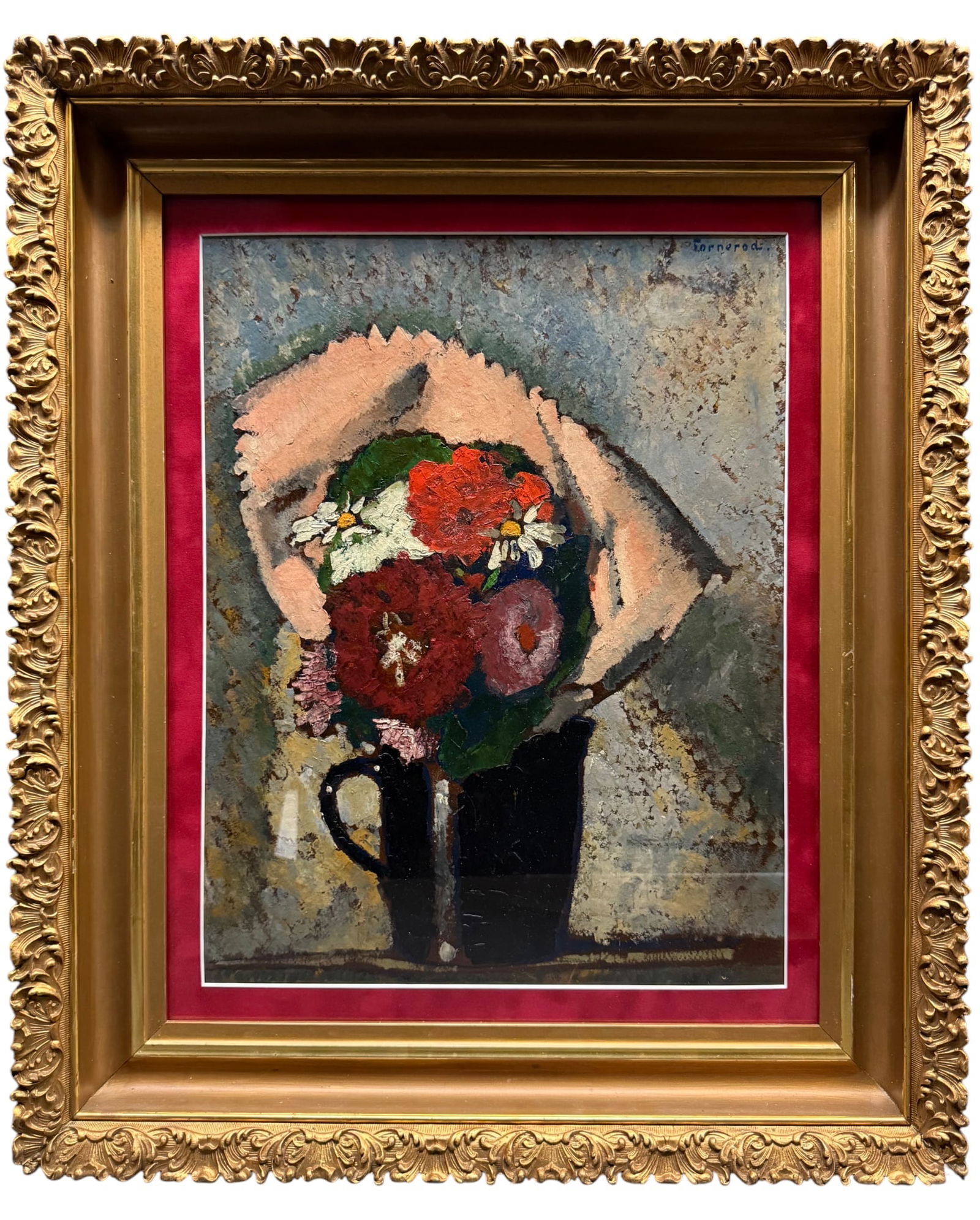 Rodolphe Fornerod (France, 1877-1953): Rodolphe Fornerod (France, 1877-1953). Oil on Board. France Circa 1900s