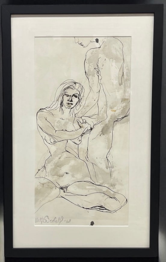 Margaret Bedell (1924-2016): Margaret Bedell (1924-2016). 23” x 14”